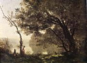 Corot Camille I remember of Mortefontaine oil painting on canvas